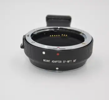 EF-MFT Auto Focus AF EF Lens to Micro M 4/3 M43 Adapter ring with chip for Panasonic G1 g6 G3 GH1 GF1 GF3 E-P1 E-PL3 camera
EF-MFT Auto Focus AF EF Lens to Micro M 4/3 M43 Adapter ring with chip for Panasonic G1 g6 G3 GH1 GF1 GF3 E-P1 E-PL3 camera
