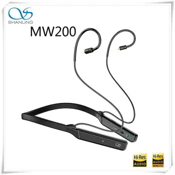 Shanling MW200 AK4377A CSR8675 Bluetooth 5.0 Neckband Sports MMCX Earphone Cable Codecs Adapter IPX4 LDAC LHDC AptX HD
Shanling MW200 AK4377A CSR8675 Bluetooth 5.0 Neckband Sports MMCX Earphone Cable Codecs Adapter IPX4 LDAC LHDC AptX HD