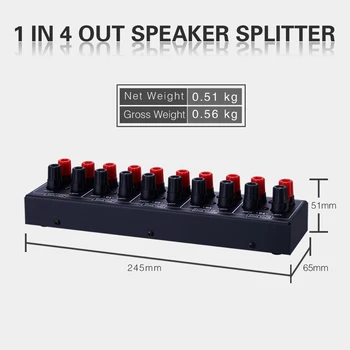 1 In 4 Out Amplifier / Sound 4 Area Sound Source Signal Distribution Panel/sing Maximum Support Power Handling
1 In 4 Out Amplifier / Sound 4 Area Sound Source Signal Distribution Panel/sing Maximum Support Power Handling