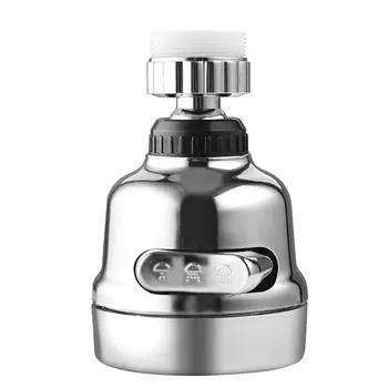 Rotatable Faucet Sprayer Head ABS + stainless steel Anti Splash Tap Booster Shower Water Saving Kitchen Cleaning Tool 1 Set
Rotatable Faucet Sprayer Head ABS + stainless steel Anti Splash Tap Booster Shower Water Saving Kitchen Cleaning Tool 1 Set