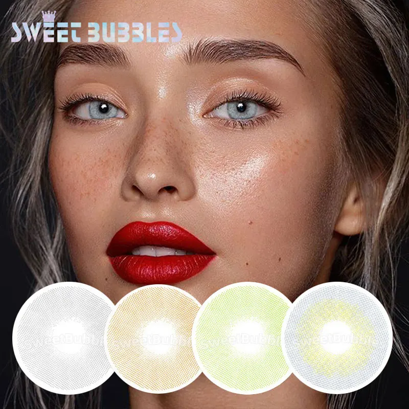 SweetBubbles Polar Lights Series Natural Color Prescription Contact Lenses with Degree Power Myopia Gray Brown Green Eye Lens
SweetBubbles Polar Lights Series Natural Color Prescription Contact Lenses with Degree Power Myopia Gray Brown Green Eye Lens