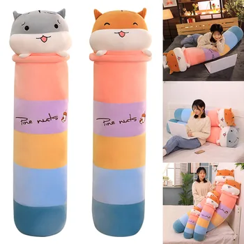 Newly Rainbow Cartoon Hamster Long Throw Pillow Plush Toy Pillow Birthday Present for Kids Boys Girls VA88
Newly Rainbow Cartoon Hamster Long Throw Pillow Plush Toy Pillow Birthday Present for Kids Boys Girls VA88