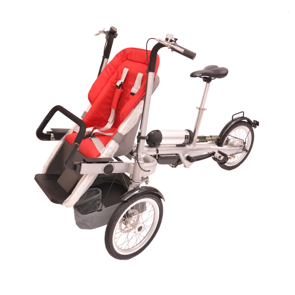 

8 Series Thunder Sub-Nucia Electric parent-child bicycle twin baby Stroller Baby stroller bike taga bike ,shimano roller