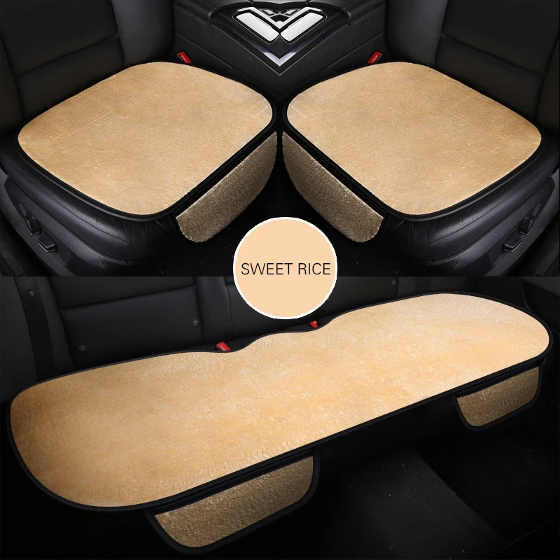 Car Seat Cover Protector Mat Auto Front Rear Seat Cushion Fit Most Vehicle Keep Warm Non-slip Winter Plush Velvet Seat Pad
Car Seat Cover Protector Mat Auto Front Rear Seat Cushion Fit Most Vehicle Keep Warm Non-slip Winter Plush Velvet Seat Pad