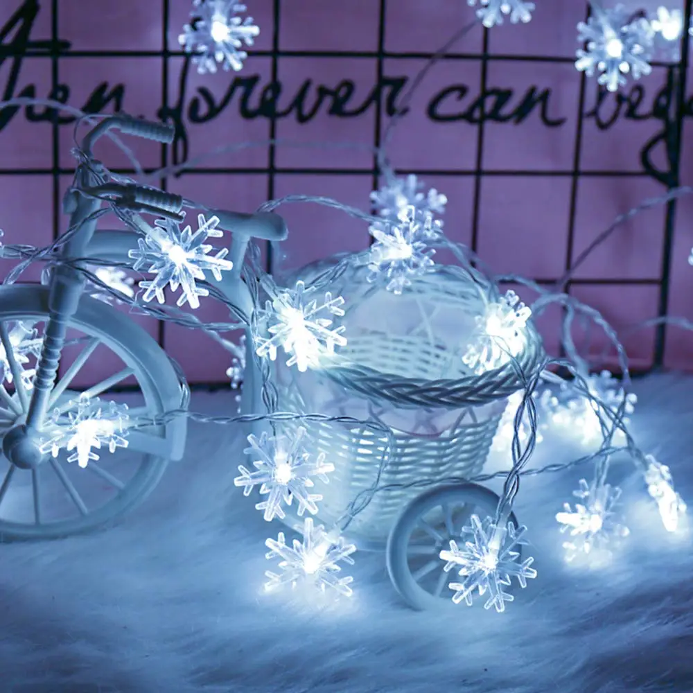 METABLE 10ft 30 LED Battery-Operated Fairy String Lights Snowflake Decorations for Home, Church, Holiday, Wedding, Christmas 
METABLE 10ft 30 LED Battery-Operated Fairy String Lights Snowflake Decorations for Home, Church, Holiday, Wedding, Christmas