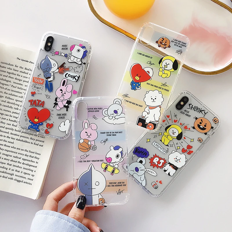 BT2 Bombproof Juvenile Regiment For iphoneXS XR Max Mobile phone shell Cartoon For iphone7 8 Plus Cute fall-proof Smart Cover
BT2 Bombproof Juvenile Regiment For iphoneXS XR Max Mobile phone shell Cartoon For iphone7 8 Plus Cute fall-proof Smart Cover