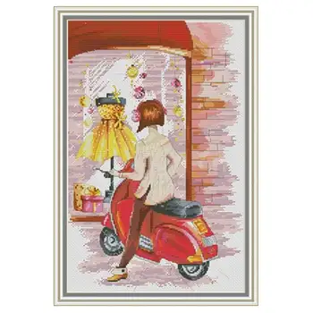 Roman holiday scenery patterns Counted Cross Stitch 11CT 14CT 18CT DIYCross Stitch Kits Embroidery Needlework Sets home decor
Roman holiday scenery patterns Counted Cross Stitch 11CT 14CT 18CT DIYCross Stitch Kits Embroidery Needlework Sets home decor