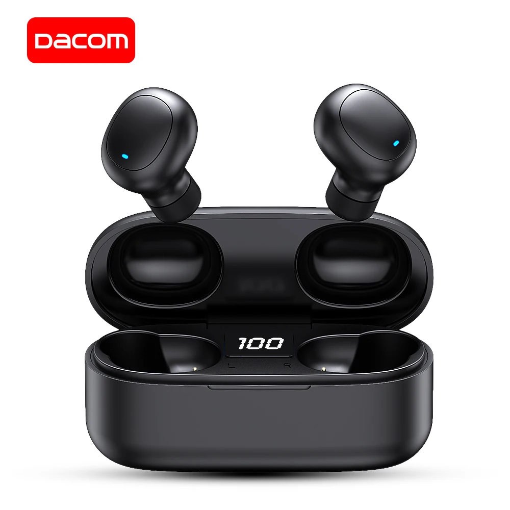 DACOM U7 TWS Bluetooth Earphones 5.0 True Wireless Stereo Earbuds HiFi Mini TWS Earpieces Wireless Earphones for iPhone Samsung
DACOM U7 TWS Bluetooth Earphones 5.0 True Wireless Stereo Earbuds HiFi Mini TWS Earpieces Wireless Earphones for iPhone Samsung