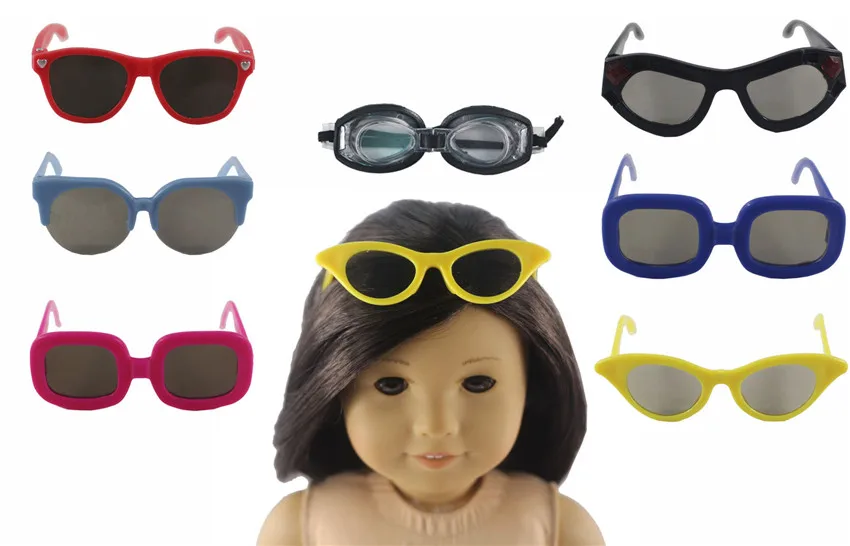14 Pairs of Different Colors and Styles of Optional Glasses for 18'' American Doll X80
14 Pairs of Different Colors and Styles of Optional Glasses for 18'' American Doll X80