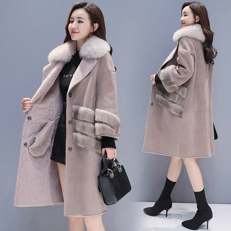 2018 Winter Zmfs81137 Women's Elegant plus Velvet Fur Large Size Coat Entity
2018 Winter Zmfs81137 Women's Elegant plus Velvet Fur Large Size Coat Entity