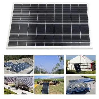 New 100W Durable Polycrystalline Solar Power System Module Solar Panel 12V Battery Charging For Off Grid RV Boat Motorhome
New 100W Durable Polycrystalline Solar Power System Module Solar Panel 12V Battery Charging For Off Grid RV Boat Motorhome