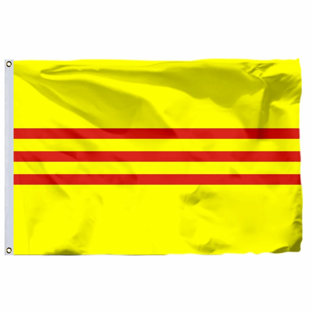 South Vietnam Flag 90x150cm 3x5ft Banner 120g 100D Polyester Double Stitched High Quality Free Shipping
South Vietnam Flag 90x150cm 3x5ft Banner 120g 100D Polyester Double Stitched High Quality Free Shipping