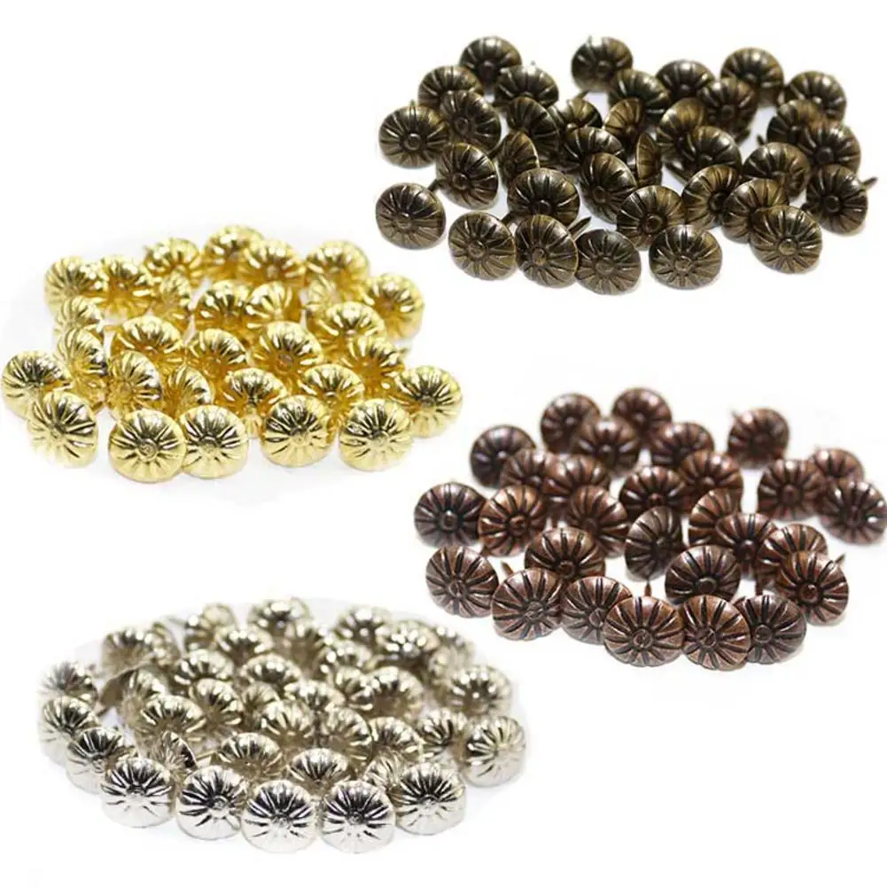 1000PCS Furniture Tacks Nails Push Pin Decorative Drawing Pin For Sofa Jewelry Box Easy To Install High Quality Quick Delivery
1000PCS Furniture Tacks Nails Push Pin Decorative Drawing Pin For Sofa Jewelry Box Easy To Install High Quality Quick Delivery
