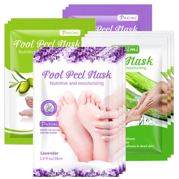 4Pack Feet Mask Peel Dead Skin Calluses Smooth Exfoliating Pedicure Socks Heels Exfoliating Foot Mask for Legs Peeling Mask
4Pack Feet Mask Peel Dead Skin Calluses Smooth Exfoliating Pedicure Socks Heels Exfoliating Foot Mask for Legs Peeling Mask