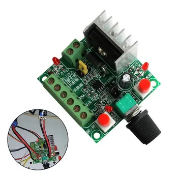 Stepper Motor Accessories Controller Speed Regulation PWM Controller Pulse Signal Generator Module^1
Stepper Motor Accessories Controller Speed Regulation PWM Controller Pulse Signal Generator Module^1