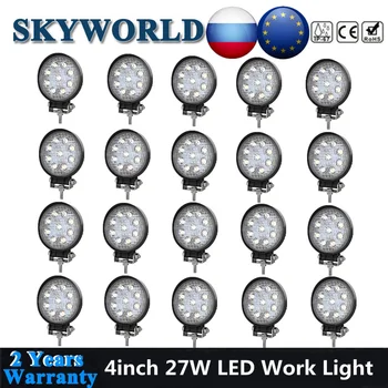 20x 4inch Round LED Work Light Spot Flood Driving Fog Light Bar 12V 24V For Trailer Truck SUV Boat ATV UAZ UTE Off Road Working
20x 4inch Round LED Work Light Spot Flood Driving Fog Light Bar 12V 24V For Trailer Truck SUV Boat ATV UAZ UTE Off Road Working