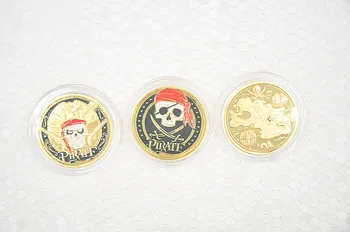 Caribbean Series Pirate Movie Coin Difference Kind Gold Plated Coins For Choose 3pcs/lot
Caribbean Series Pirate Movie Coin Difference Kind Gold Plated Coins For Choose 3pcs/lot