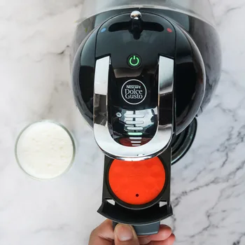 Reusable Coffee Capsule Stainless Steel Coffee Milk Filter For Nescafe Dolce Gusto Capsula With Plastic Lid Tamper
Reusable Coffee Capsule Stainless Steel Coffee Milk Filter For Nescafe Dolce Gusto Capsula With Plastic Lid Tamper