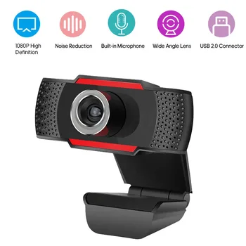 1080P Full High Definition Webcam Video Card Web Cam Noise Reduction Micophone USB2.0 Mini Computer Camera for PC Laptop
1080P Full High Definition Webcam Video Card Web Cam Noise Reduction Micophone USB2.0 Mini Computer Camera for PC Laptop