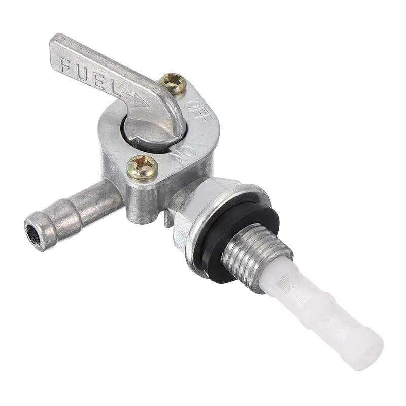 10mm Metal Motorcycle Fuel Tank Tap Switch Generator Pit Dirt Bike ATV Quad Fuel Petrol Tank Tap Petcock Switches 10mm Thread