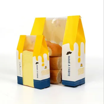 2019 fashion food box 50pcs yellow color three size Bread and toast bag wholesale package food kraft paper bag baking soil bag
2019 fashion food box 50pcs yellow color three size Bread and toast bag wholesale package food kraft paper bag baking soil bag