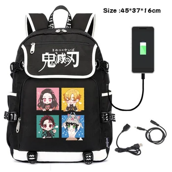 Demon Slayer: Kimetsu No Yaiba Backpack Durable Travel Computer Backpack With Usb Port \/ Earphone Hole For Women Men Backpack
Demon Slayer: Kimetsu No Yaiba Backpack Durable Travel Computer Backpack With Usb Port \/ Earphone Hole For Women Men Backpack