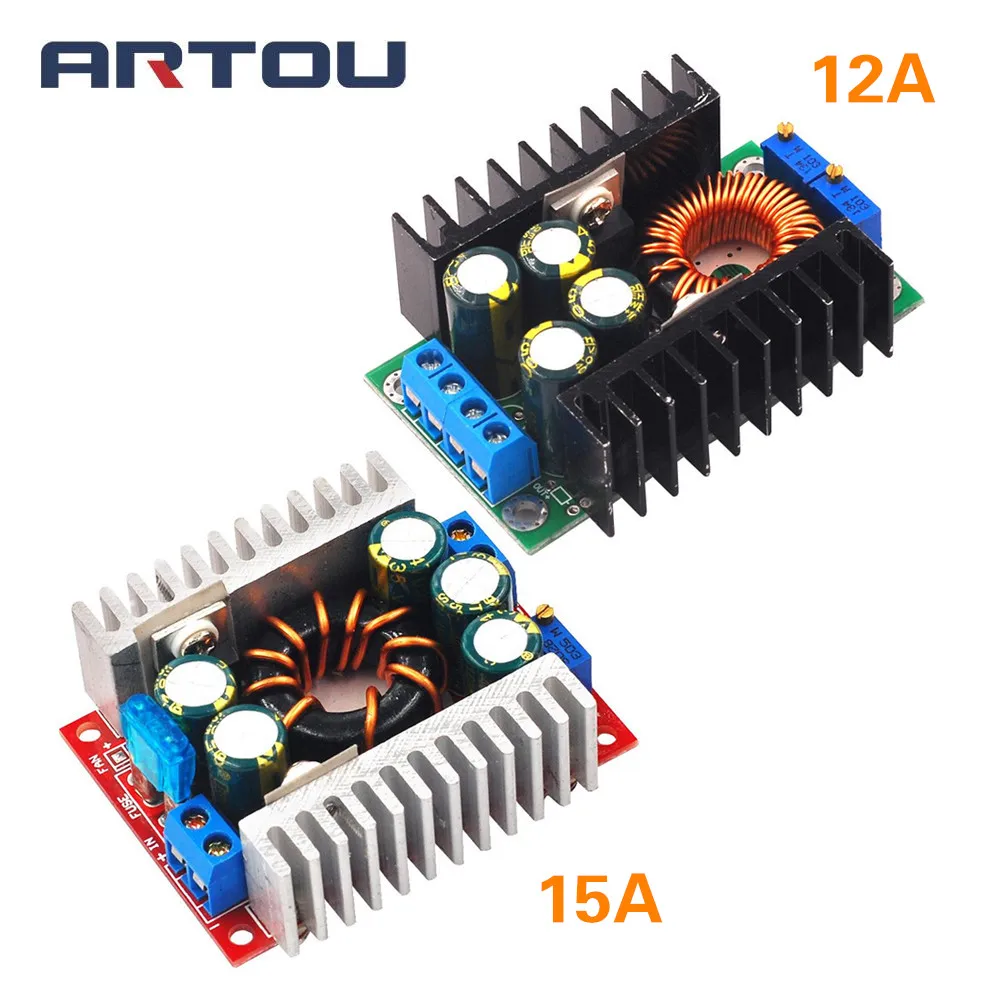 DC-DC High Power Low Ripple 12A 15A Adjustable Step-down Module 98% High Efficiency Vehicle-mounted Power Supply Module
DC-DC High Power Low Ripple 12A 15A Adjustable Step-down Module 98% High Efficiency Vehicle-mounted Power Supply Module