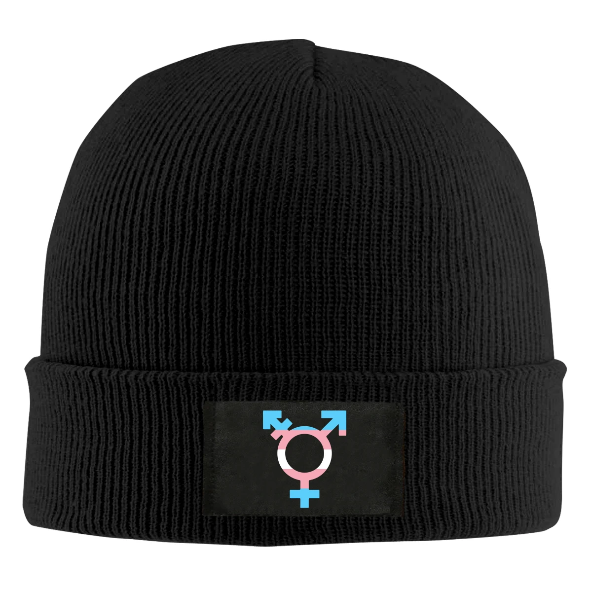 Транспол символ Черная шапка Мужская Женская Зимний теплый для катания на лыжах