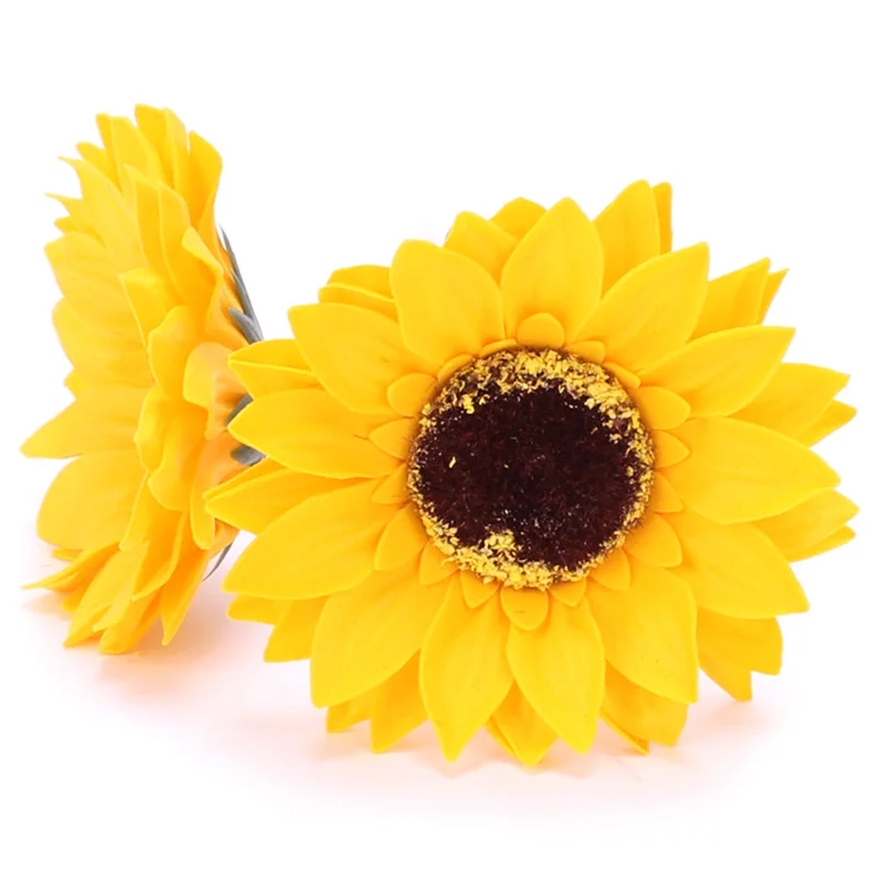 25 PCS Sunflower Soap Flower Head Bouquet Gift Box Decoration Collocation Flower Shop Supplies
25 PCS Sunflower Soap Flower Head Bouquet Gift Box Decoration Collocation Flower Shop Supplies