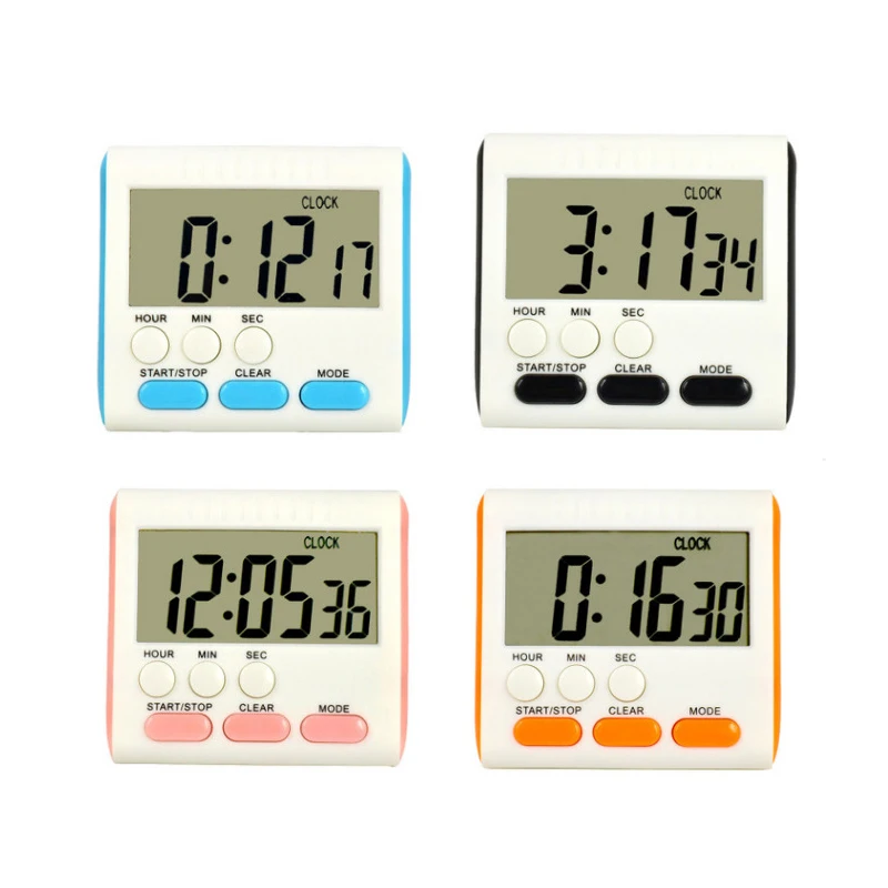 GUIBOBO Cook Timer Kitchen Tools Electronic Big Screen Alarm Reminder Clock Secondmeter
GUIBOBO Cook Timer Kitchen Tools Electronic Big Screen Alarm Reminder Clock Secondmeter