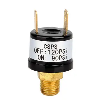 EIDRAN 90/120 PSI Black Air Pressure Control Switch Valve for Compressor Air Horn 12/24 Volt Universal
EIDRAN 90/120 PSI Black Air Pressure Control Switch Valve for Compressor Air Horn 12/24 Volt Universal