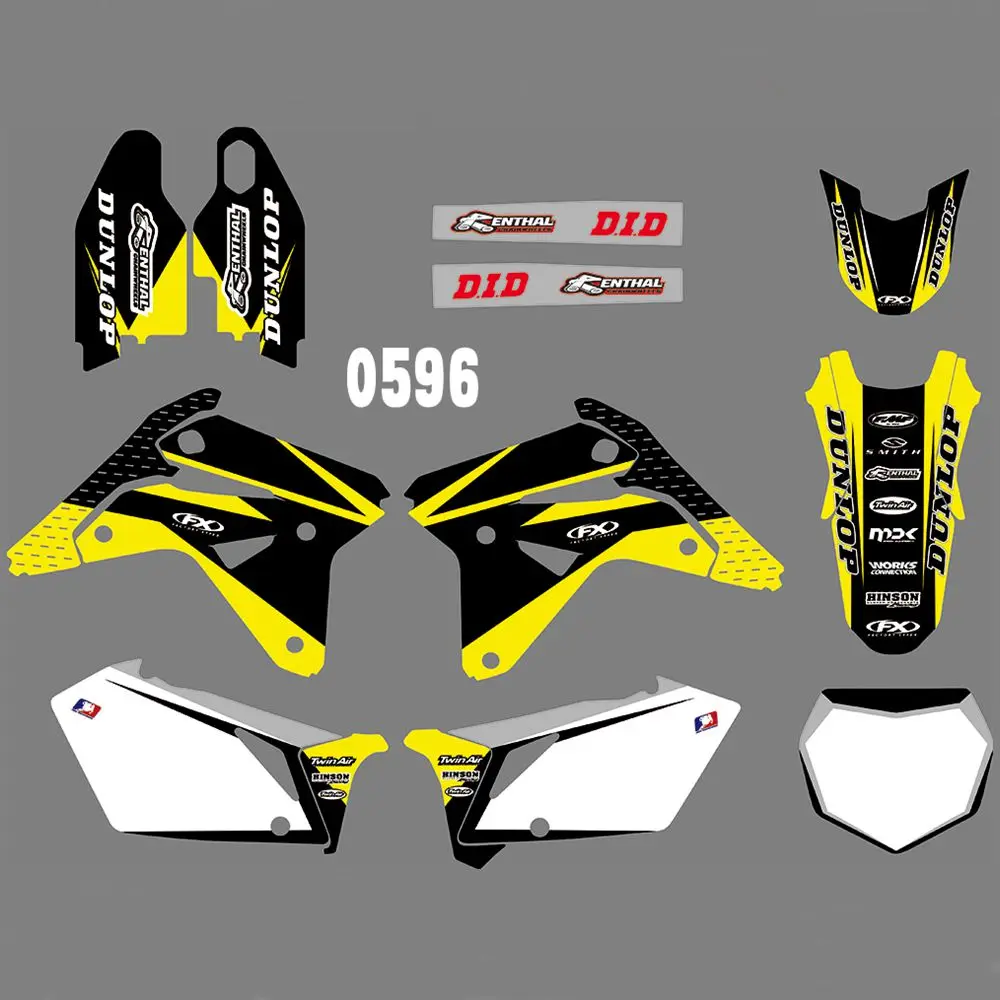 FOR SUZUKI RMZ450 2007 Full Graphics Decals Stickers Kit Custom Number Name Glossy Stickers Waterproof
FOR SUZUKI RMZ450 2007 Full Graphics Decals Stickers Kit Custom Number Name Glossy Stickers Waterproof