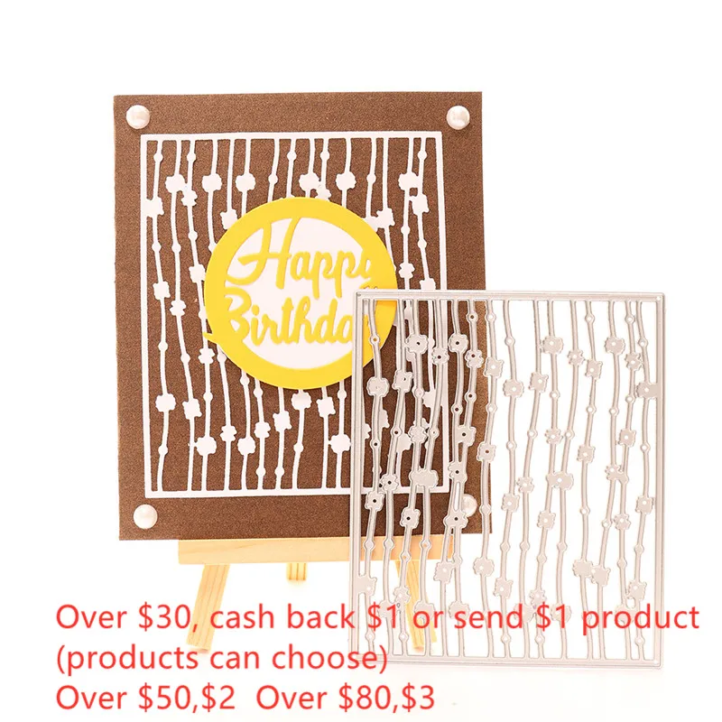 Naifumodo Foliage Frame Metal Cutting Dies Background Stencil Scrapbooking Photo Album Card Paper Embossing Craft DIY Dies
Naifumodo Foliage Frame Metal Cutting Dies Background Stencil Scrapbooking Photo Album Card Paper Embossing Craft DIY Dies