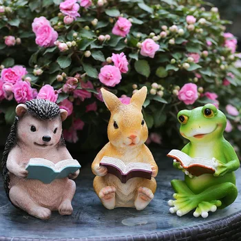 Cute Lifelike Animal Rabbit Hedgehog Simulated Miniature Resin Fake Garden Frog Fairy Garden Figurine Cottage Craft
Cute Lifelike Animal Rabbit Hedgehog Simulated Miniature Resin Fake Garden Frog Fairy Garden Figurine Cottage Craft