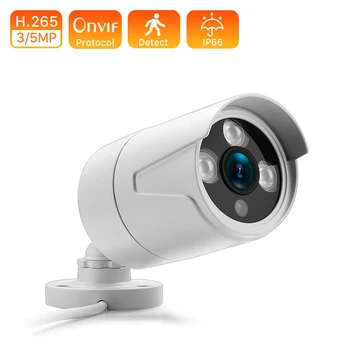 H.265 1080P POE IP Camera 2MP 3MP 5MP Bullet CCTV IP Camera ONVIF 2.0 Motion Detection Waterproof IR 20M Outdoor CCTV IP Camera
H.265 1080P POE IP Camera 2MP 3MP 5MP Bullet CCTV IP Camera ONVIF 2.0 Motion Detection Waterproof IR 20M Outdoor CCTV IP Camera