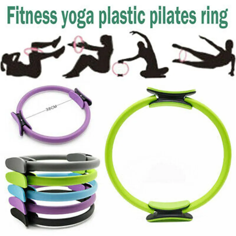 Pilates Ring Dual Grip Exercise Fitness Circle Yoga Resistance Training Muscle Leg Body Exercise Body Trainer Tool
Pilates Ring Dual Grip Exercise Fitness Circle Yoga Resistance Training Muscle Leg Body Exercise Body Trainer Tool