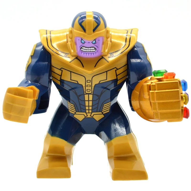Single Sale Big Thanos Infinity Gauntlet Super Villains Infinity War Building Blocks Bricks Toys for Children D031 Christmas
Single Sale Big Thanos Infinity Gauntlet Super Villains Infinity War Building Blocks Bricks Toys for Children D031 Christmas