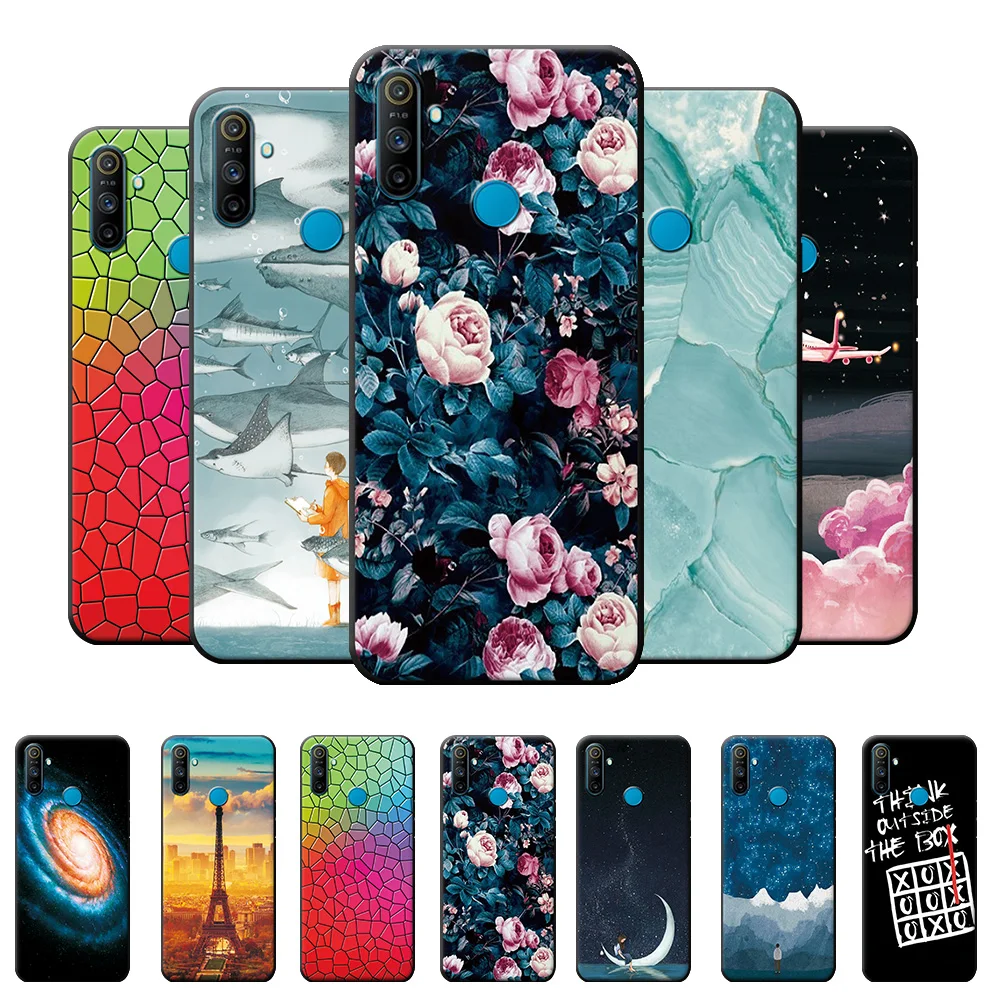 Чехол для OPPO A1K чехол Oppo A1k телефона с пейзажем чехлы A1 k 1 силиконовый бампер Realme C2