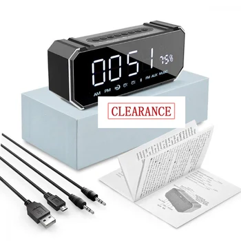 DG100 bluetooth speaker clock led Wireless speaker Mini Mirror Wireless Speaker for Tablet Xiaomi колонка
DG100 bluetooth speaker clock led Wireless speaker Mini Mirror Wireless Speaker for Tablet Xiaomi колонка