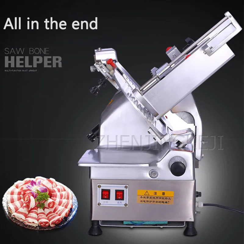 12 Inches Commercial Slicer 110V/220V Fully Automatic Lamb Slicer Meat Shavings Machine Hot Pot Store Food Processing Equipment
12 Inches Commercial Slicer 110V/220V Fully Automatic Lamb Slicer Meat Shavings Machine Hot Pot Store Food Processing Equipment