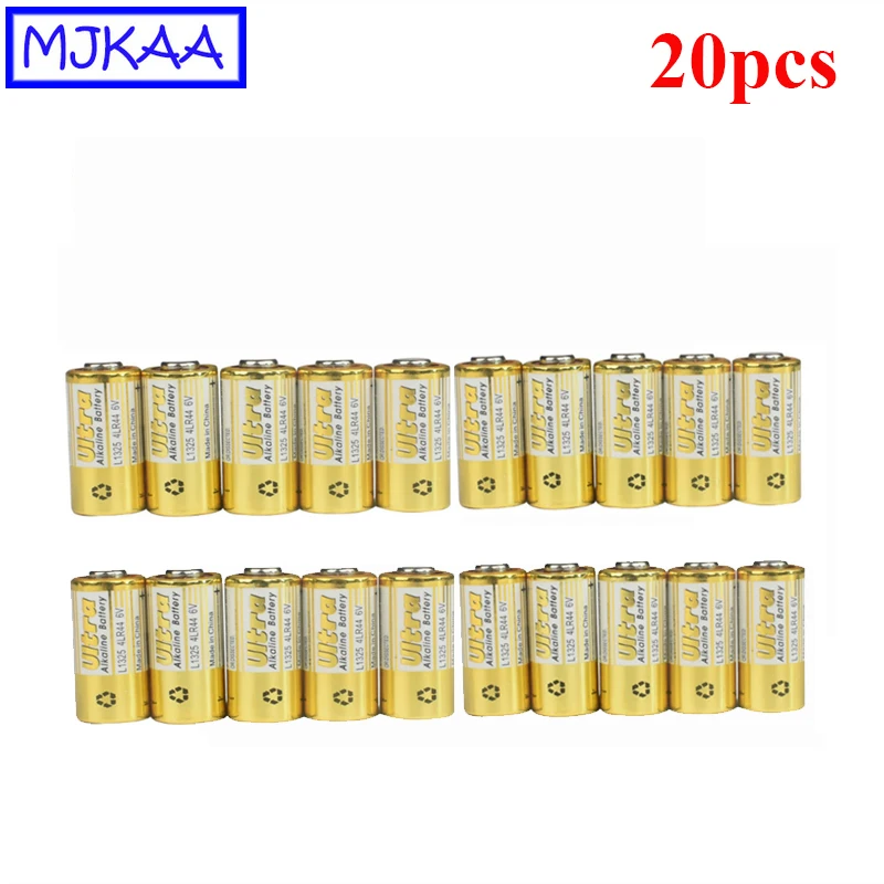 MJKAA 20Pcs 4LR44 L1325 4A76 4G13 6V Alkaline Battery Cells Primary Dry Batteries for Car Remote Control Watch Toy Calculator
MJKAA 20Pcs 4LR44 L1325 4A76 4G13 6V Alkaline Battery Cells Primary Dry Batteries for Car Remote Control Watch Toy Calculator