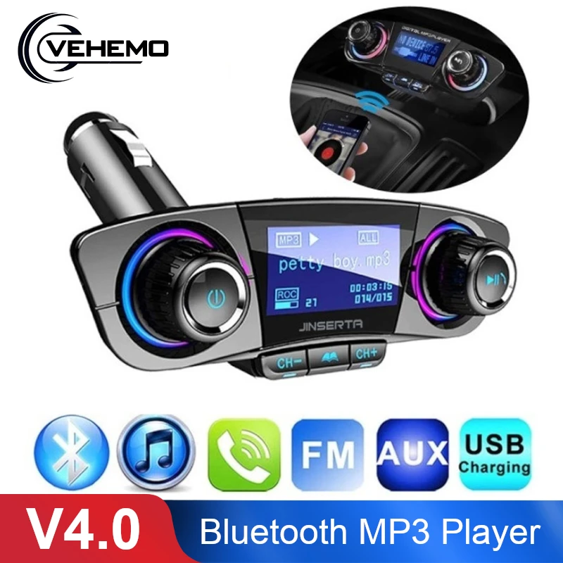 Power ON OFF Wireless Bluetooth 4.0 FM Transmitter Car Modulator Handsfree Car Kit TF USB Music AUX Audio MP3 Player USB Charger
Power ON OFF Wireless Bluetooth 4.0 FM Transmitter Car Modulator Handsfree Car Kit TF USB Music AUX Audio MP3 Player USB Charger