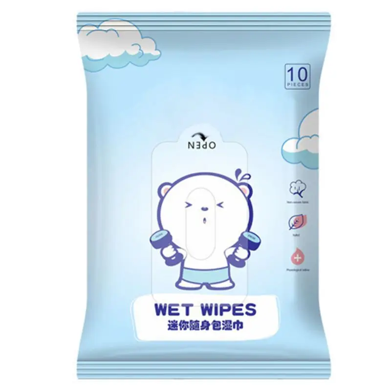 10Pcs/Bag Moisturizing Alcohol-Free Wet Wipes Disposable Sterilization Non-Irritating Antiseptic Cleansing Disinfecting Pads
10Pcs/Bag Moisturizing Alcohol-Free Wet Wipes Disposable Sterilization Non-Irritating Antiseptic Cleansing Disinfecting Pads
