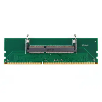 Laptop 200 Pin SO-DIMM to Desktop 240 Pin DIMM DDR3 Adapter 5 Mb/s Memory RAM Connector Transfer Card Computer
Laptop 200 Pin SO-DIMM to Desktop 240 Pin DIMM DDR3 Adapter 5 Mb/s Memory RAM Connector Transfer Card Computer