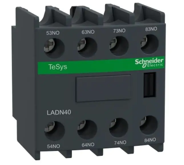 

The elevator LADN31 Auxiliary contact block, TeSys Deca, 3NO + 1NC, front mounting, screw clamp terminals