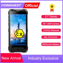 CONQUEST S19 ATEX Phone IP68 Waterproof Rugged Smartphone Mobile Phone Fingerprint Face ID Android 8.1 Android11 48MP Camera
CONQUEST S19 ATEX Phone IP68 Waterproof Rugged Smartphone Mobile Phone Fingerprint Face ID Android 8.1 Android11 48MP Camera