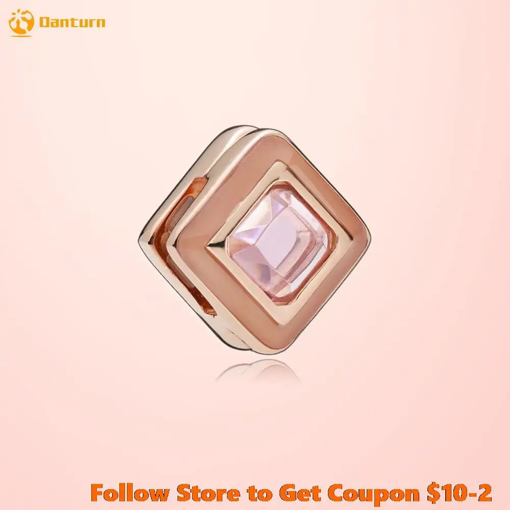 New 925 Sterling Silver Beads Reflexion Pink Square Clip Charm Beads fit Original Pandora Bracelets Women DIY Jewelry
New 925 Sterling Silver Beads Reflexion Pink Square Clip Charm Beads fit Original Pandora Bracelets Women DIY Jewelry