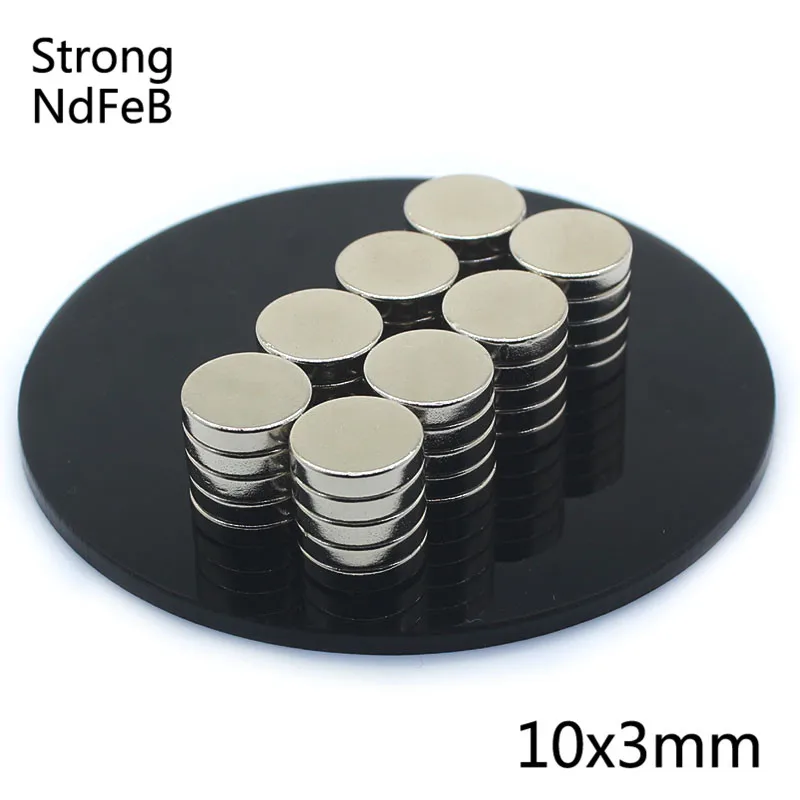 50Pcs 10x3mm Small Round Neodymium Magnet Permanent N35 NdFeB Super Strong Powerful Magnetic Magnets Disc For Craft 10mm x 3mm
50Pcs 10x3mm Small Round Neodymium Magnet Permanent N35 NdFeB Super Strong Powerful Magnetic Magnets Disc For Craft 10mm x 3mm