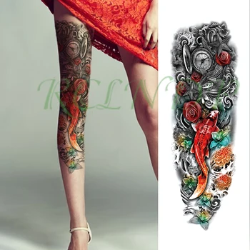Waterproof Temporary Tattoo Sticker flowers sea star fish pocket watch full arm big fake tatto flash tatoo for men women girl
Waterproof Temporary Tattoo Sticker flowers sea star fish pocket watch full arm big fake tatto flash tatoo for men women girl
