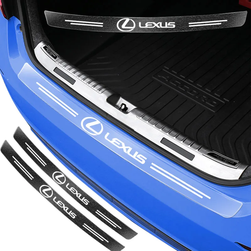 1 шт. защитная накладка на задний бампер автомобиля наклейка багажник для Lexus IS250